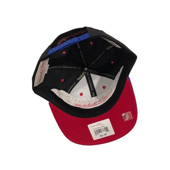 Mitchell & Ness Philadelphia 76ers Sixers Hat Black - Picture 6 of 6